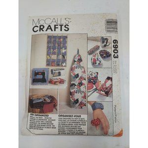 McCall's Crafts Pattern #6903 "Get Organized"  UNCUT ©1993